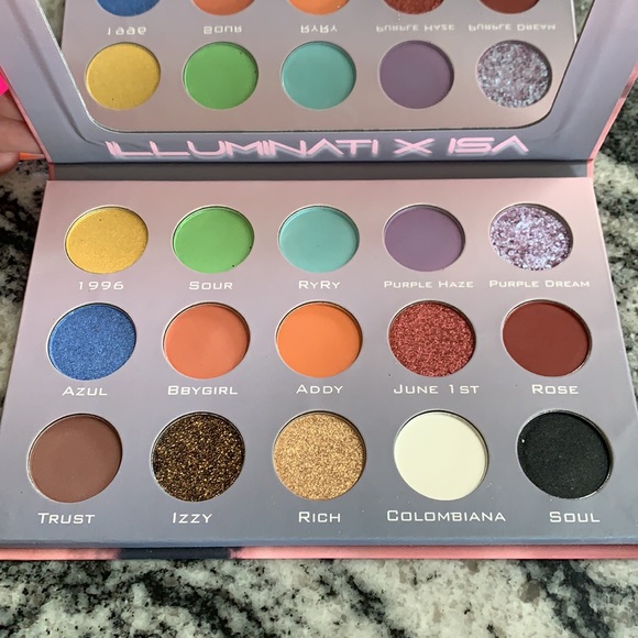 Illuminati x Isa Glam Eyeshadow Palette by Isabel Bedoya (Never Used) - Picture 2 of 10